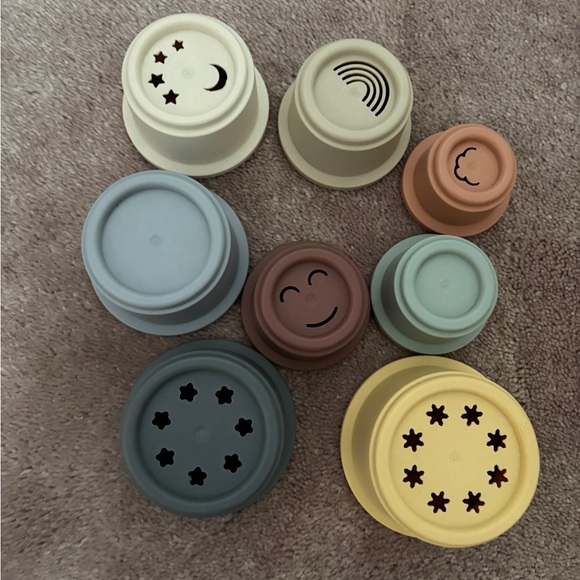 Colorful Stacking Cups Toy - Picture 3 of 3